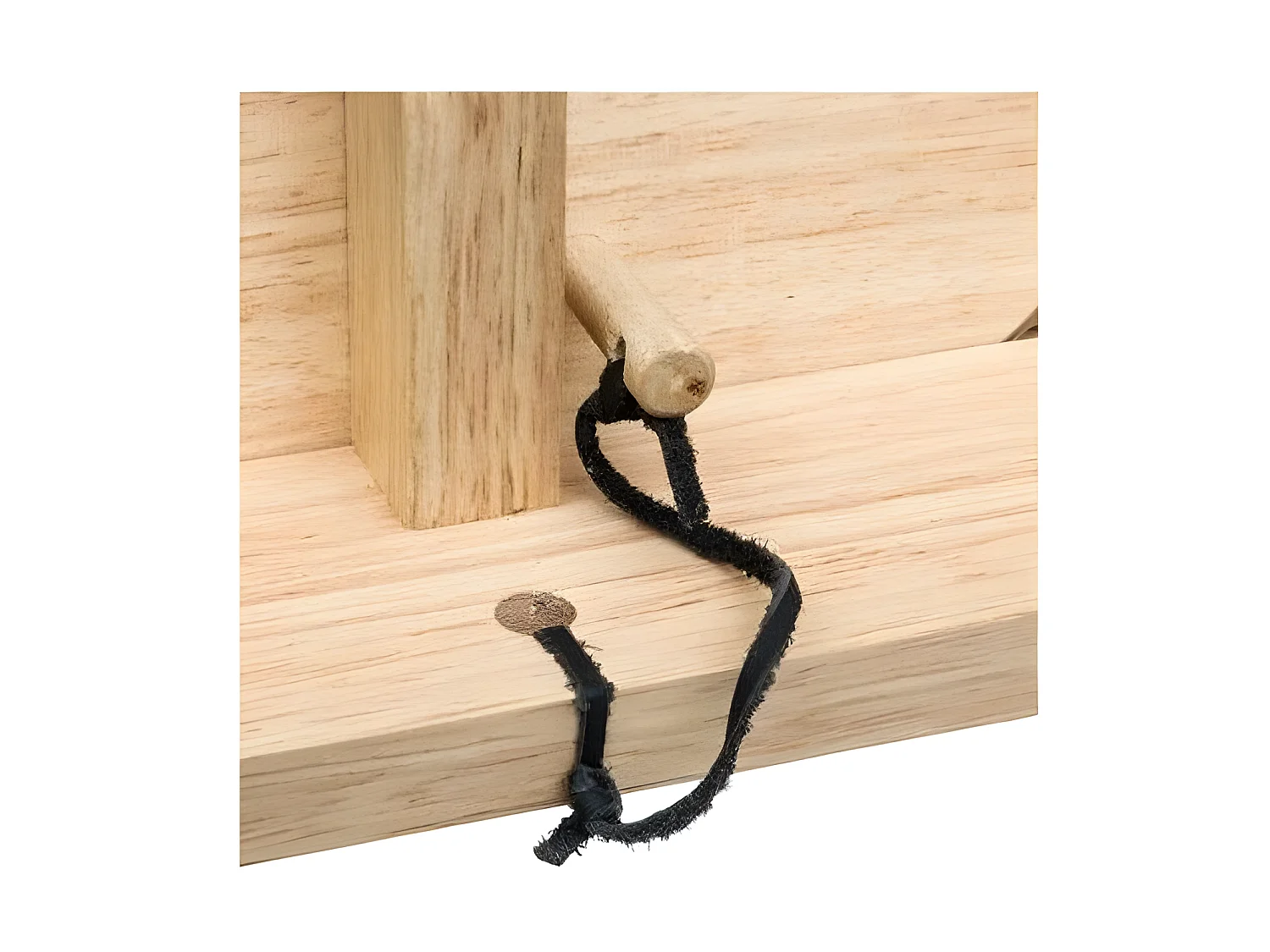 Trancheuse à Saucisson "Guillotine" 28cm Naturel