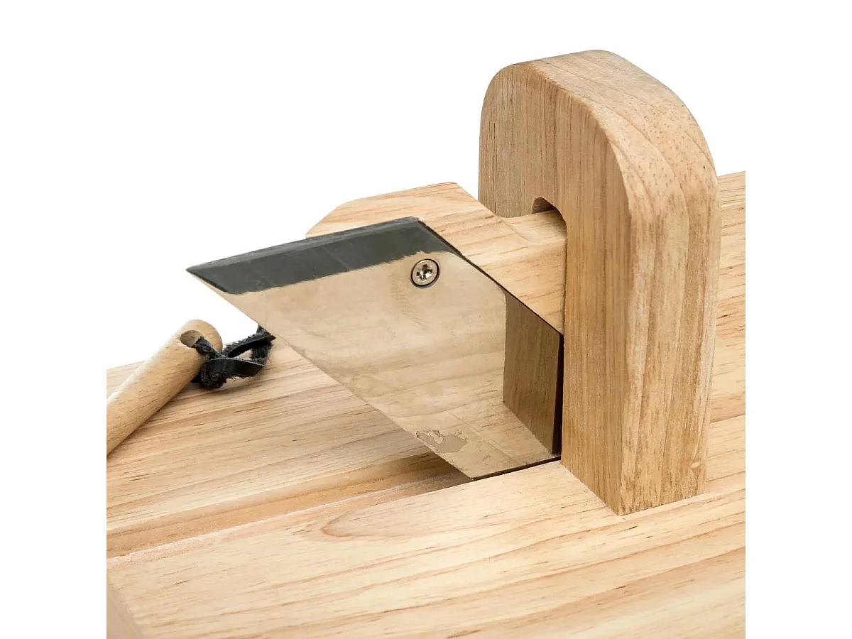Trancheuse à Saucisson "Guillotine" 28cm Naturel