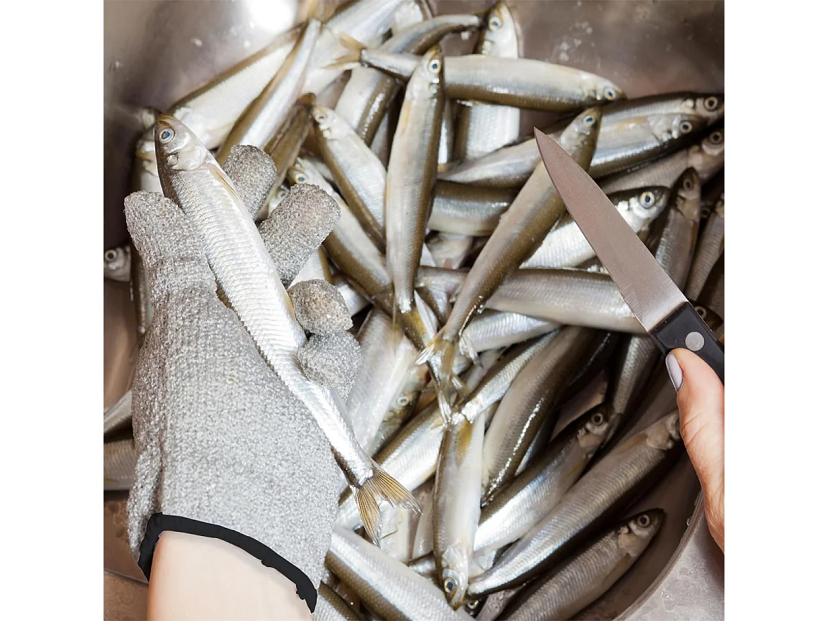 Gant de Cuisine "Anti Coupure" 24cm Gris