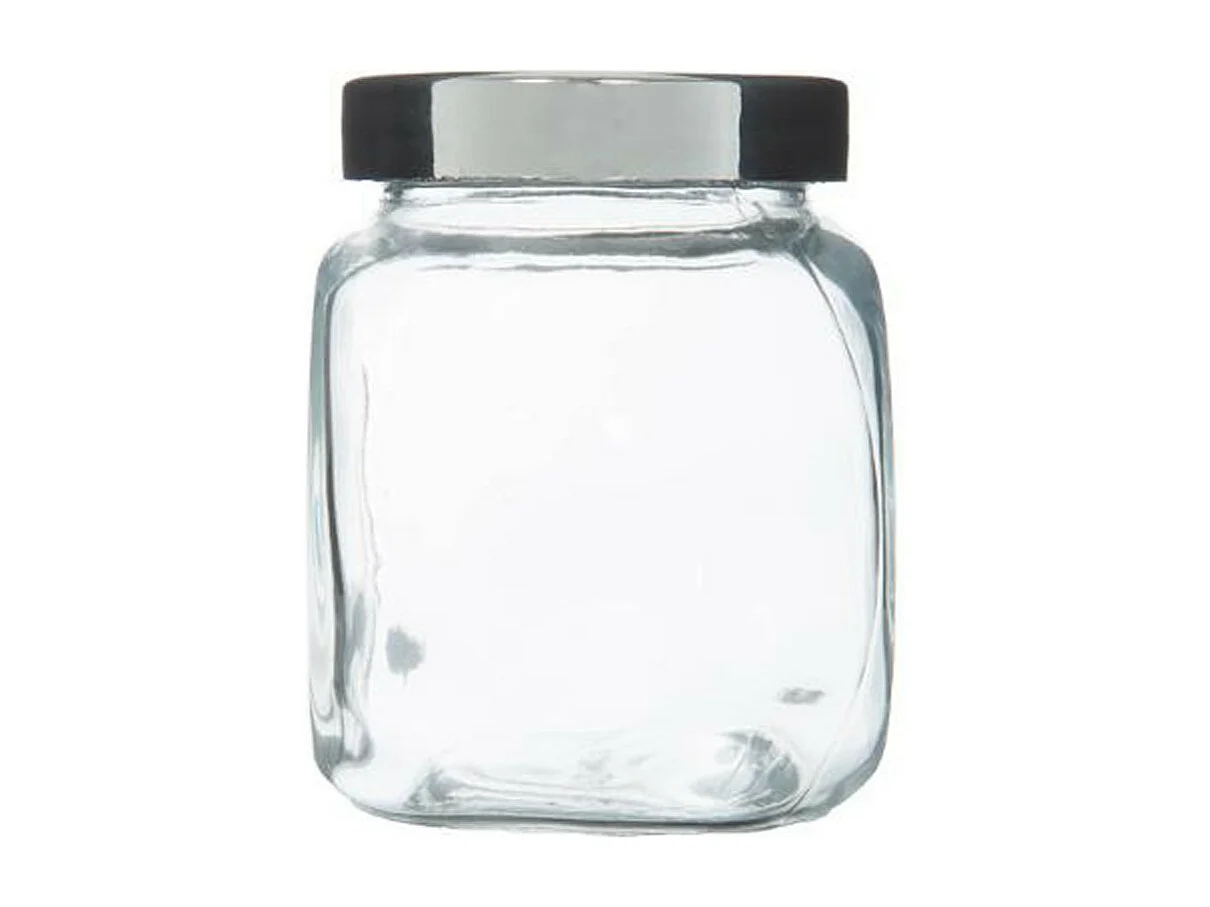 Lot de 4 Bocaux à Épices "Loupa" 200ml Transparent