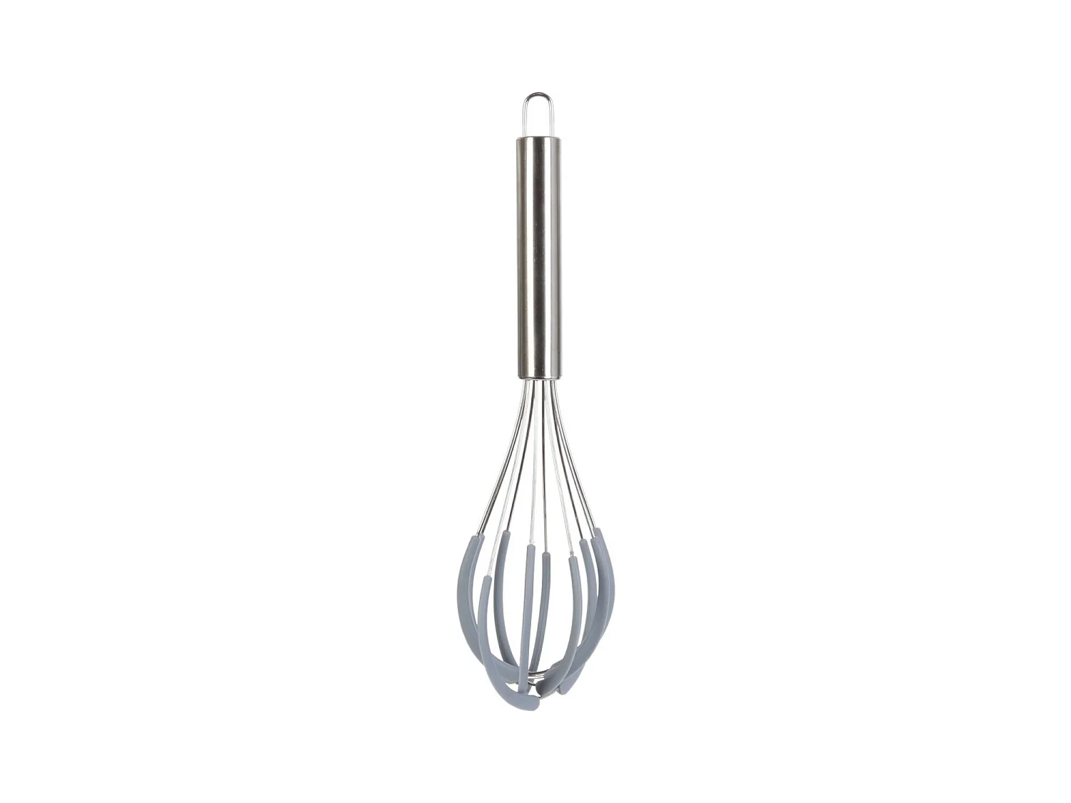Fouet de Cuisine Inox & Silicone "Magic" 25cm Gris