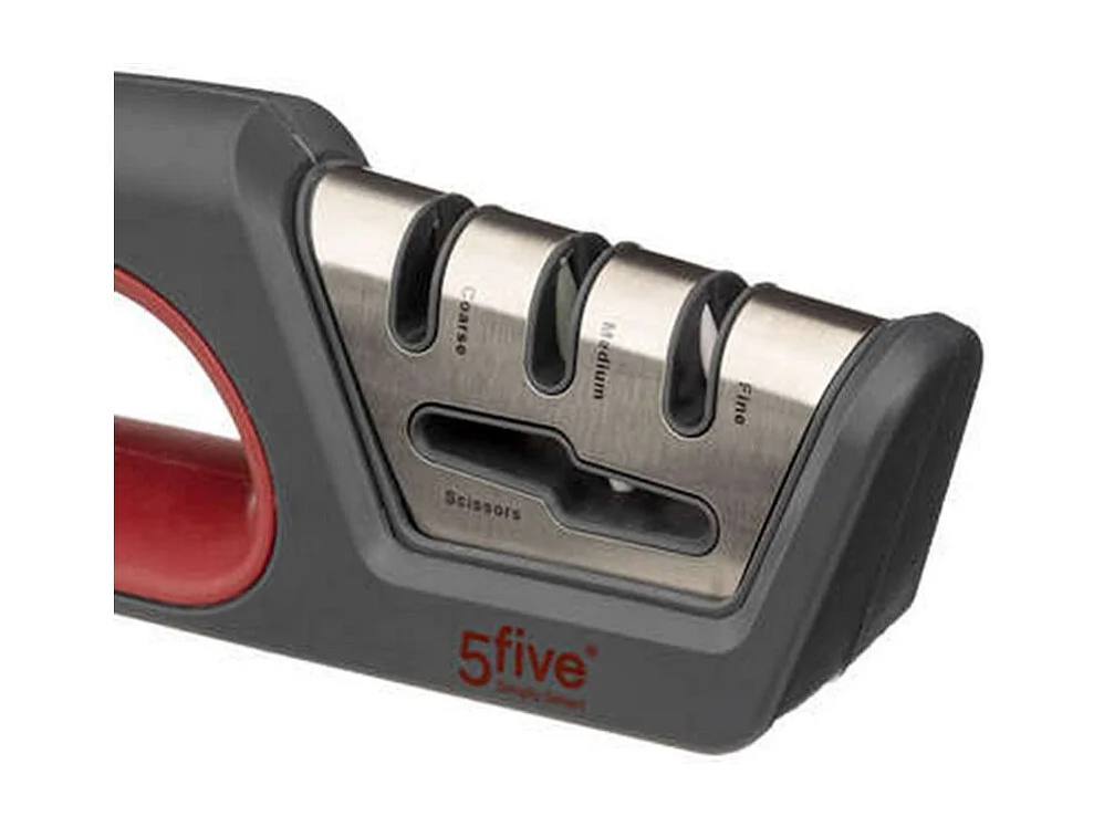 Aiguiseur de Couteau "4 Fonctions" 20cm Gris