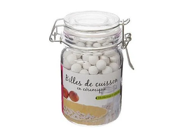 Billes de Cuisson en Céramique "Patisserie" 7cm Blanc