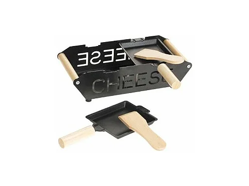Appareil à Raclette 2 Personnes "Bougie" 23cm Noir