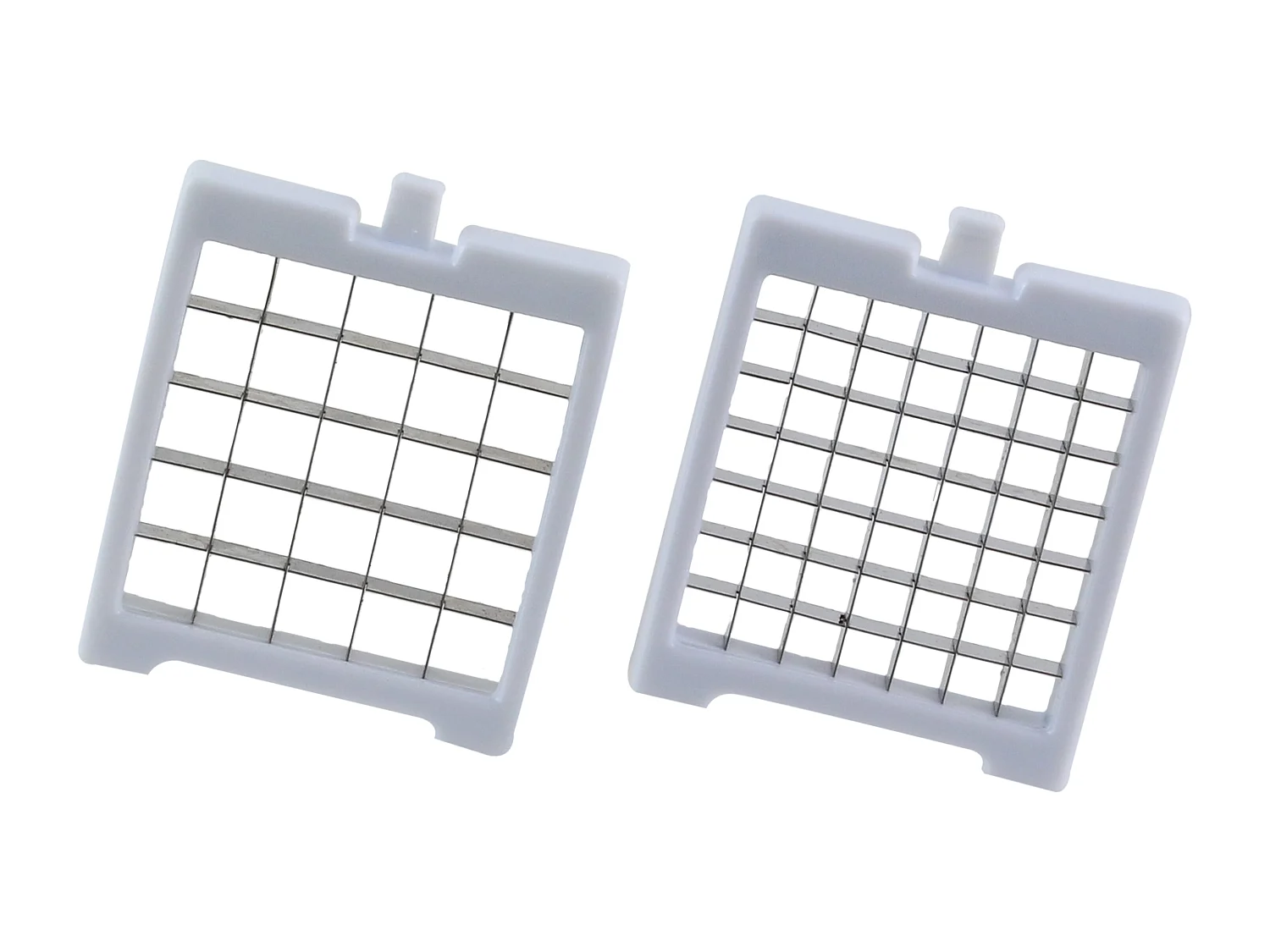 Coupe Frites 2 Grilles Rouge, Gris