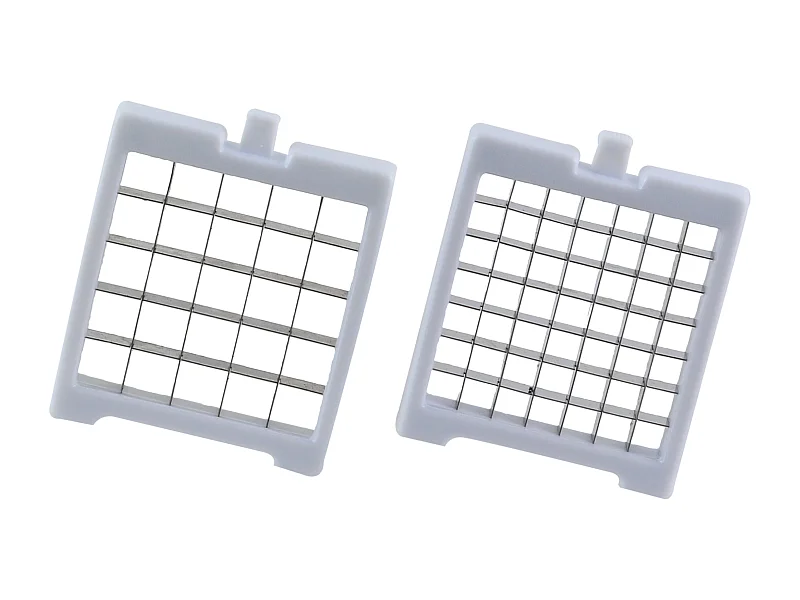 Coupe Frites 2 Grilles Rouge, Gris