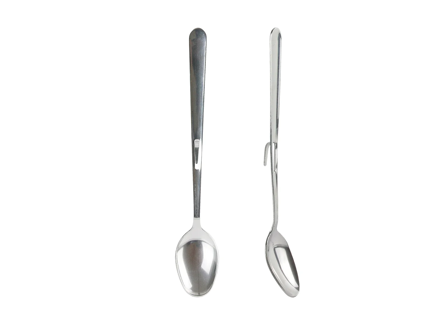 Lot de 2 Cuillères à Confiture - COOK CONCEPT - Longues - Argent