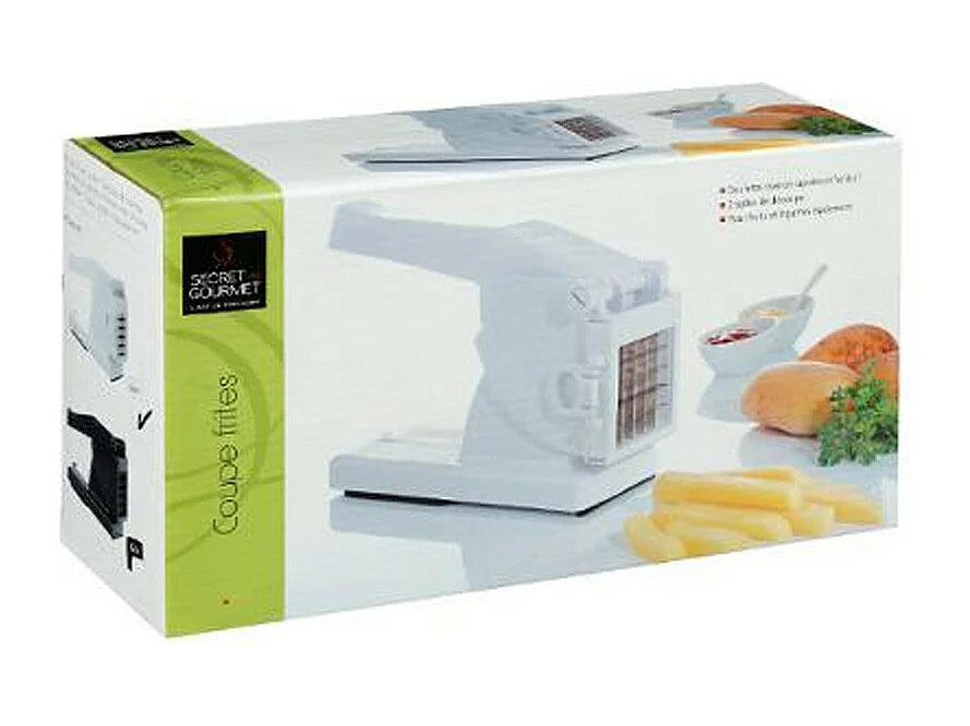 Coupe Frites à Levier 27cm Blanc