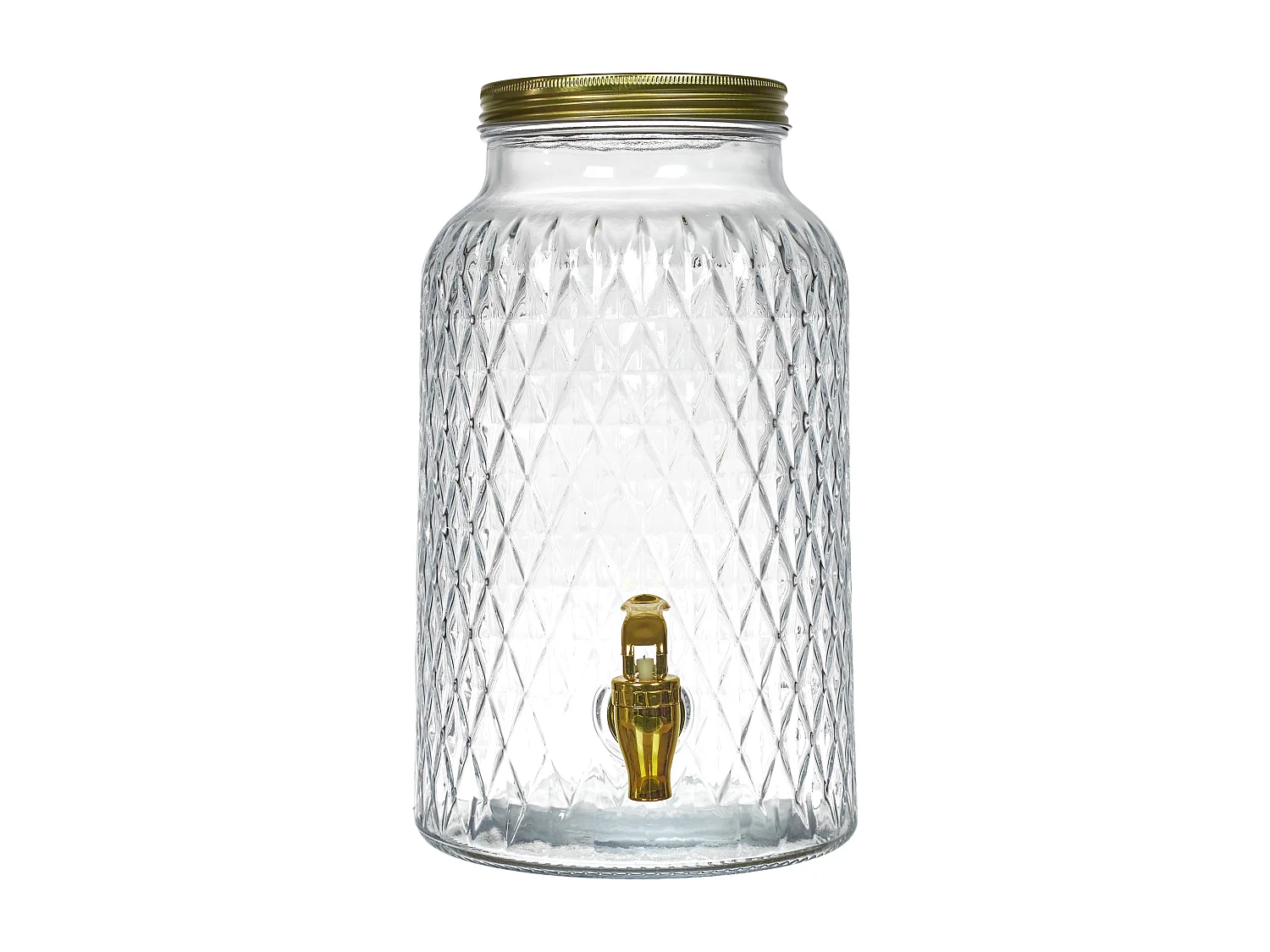 Plat De Presentation Mirage Verre D32cm Cuivre