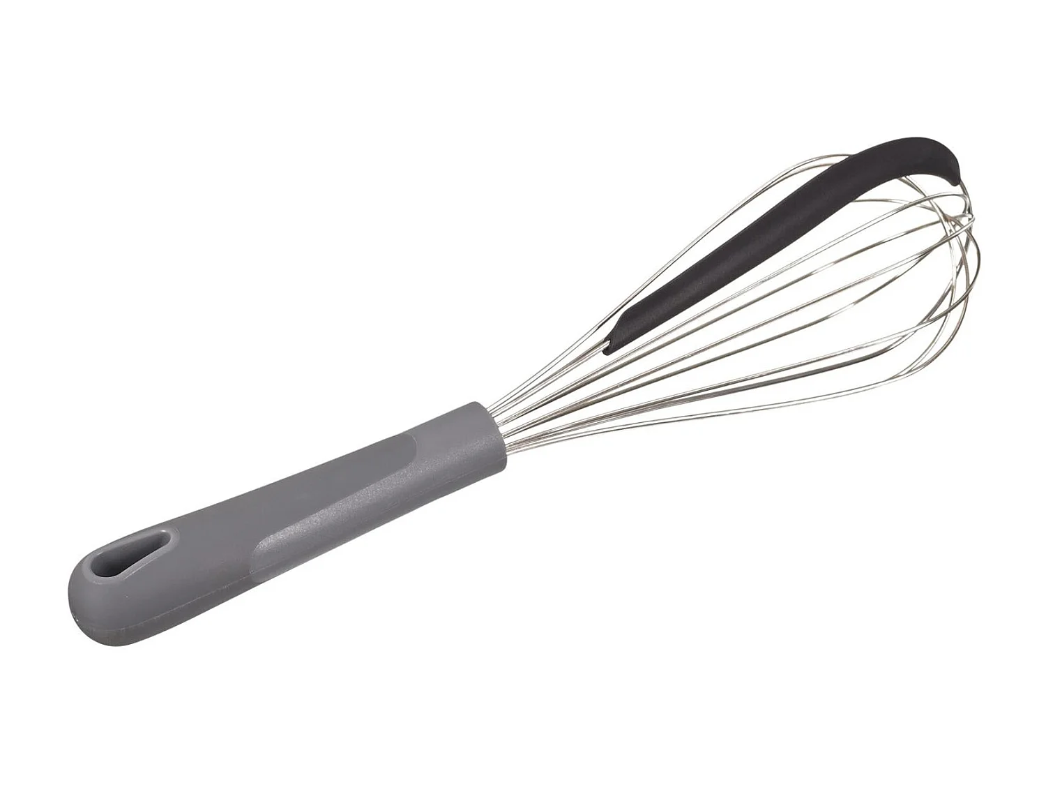 Fouet de Cuisine en Métal "Spatule" 31cm Gris