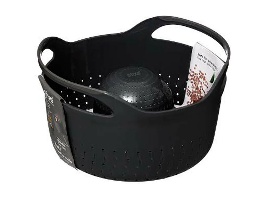 Passoire Double Maille "Néo" 25cm Noir