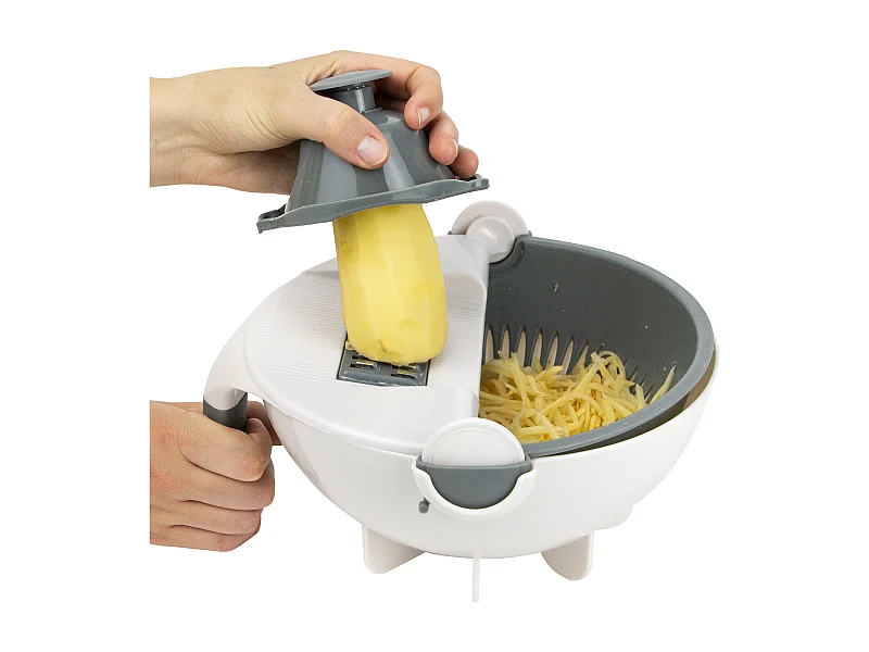 Coupe Legume Avec Passoire Integree 8 En 1