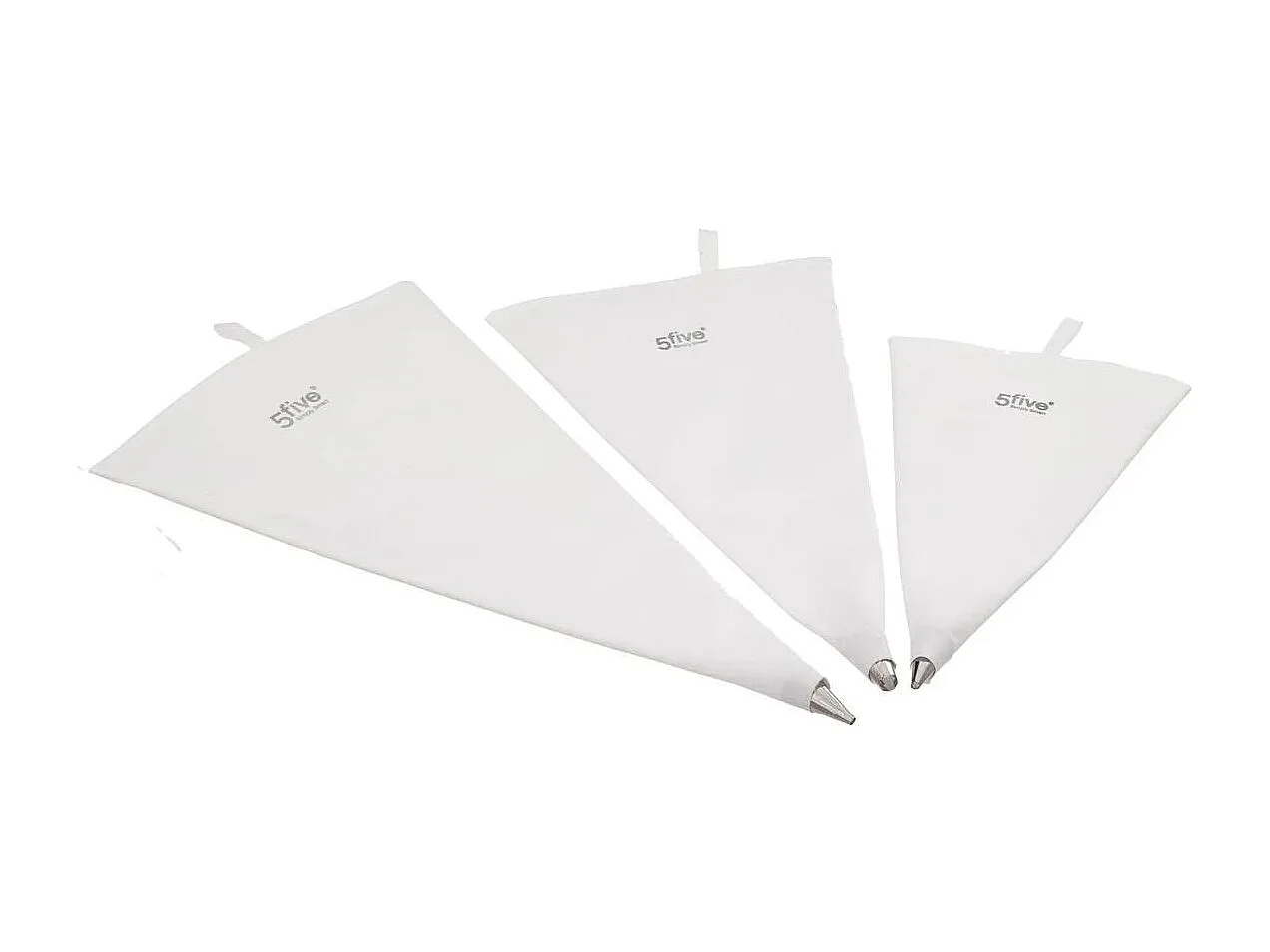 Lot de 3 Poches à Douilles "Réutilisables" 35cm Blanc