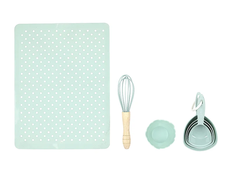 Coffret 5 Ustensiles Patisserie Enfant Bleu