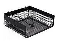 Range Serviettes Design "Mayaj" 19cm Noir