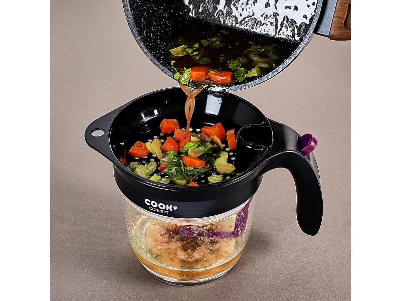 Separateur De Graisse Noir, Transparent