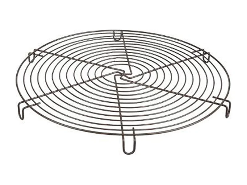 Volette à Pâtisserie Ronde Métal "Gourmand' 30cm Taupe