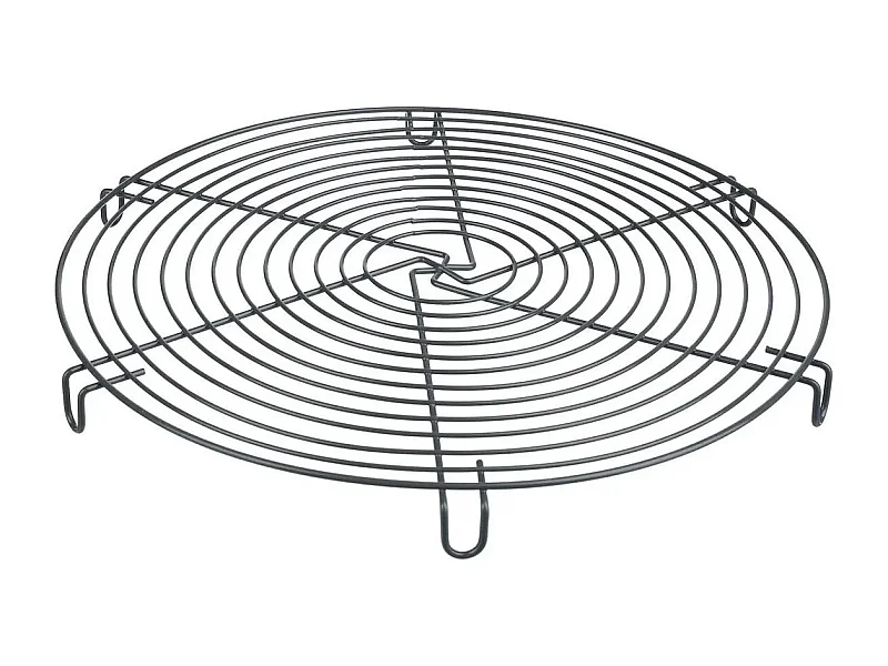 Volette à Pâtisserie Ronde Métal "Gourmand' 30cm Taupe