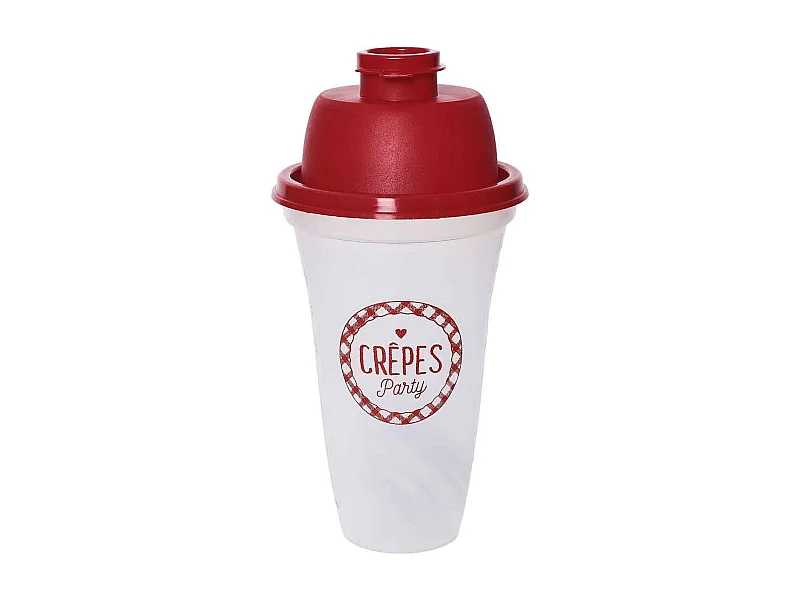 Shaker à Crêpes "Chandeleur" 20cm Transparent