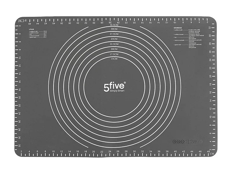 Tapis de Mesure "Silicone" 35x49cm Gris