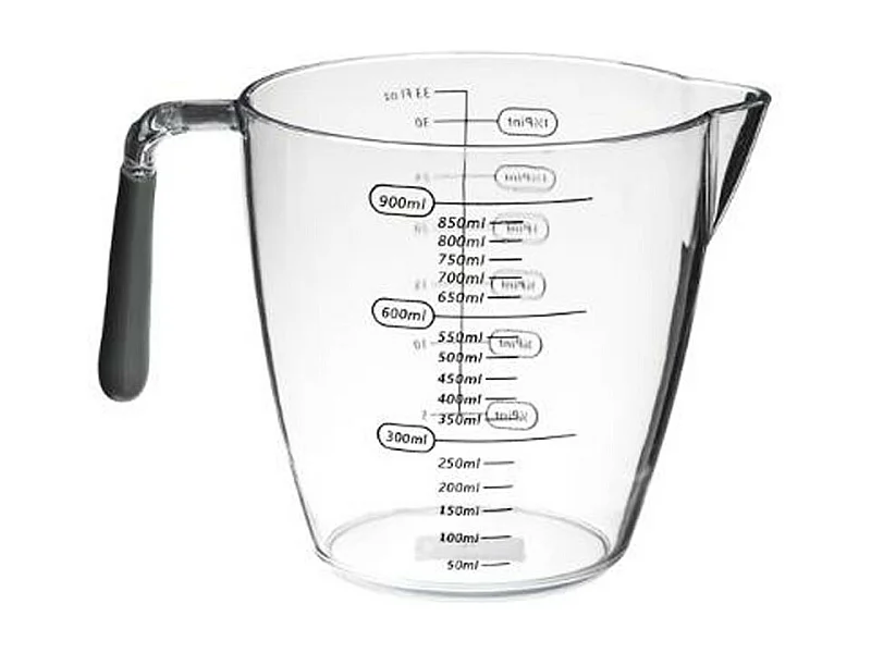 Verre Doseur "Gradué" 900ml Transparent