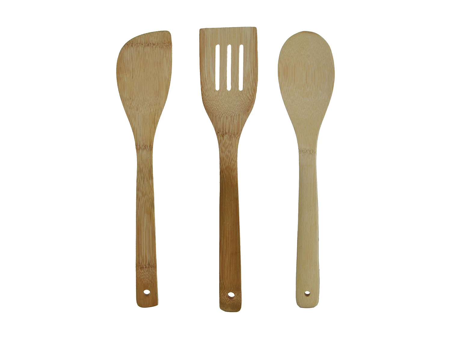 Porte Epices Et Set De 3 Couverts En Bambou