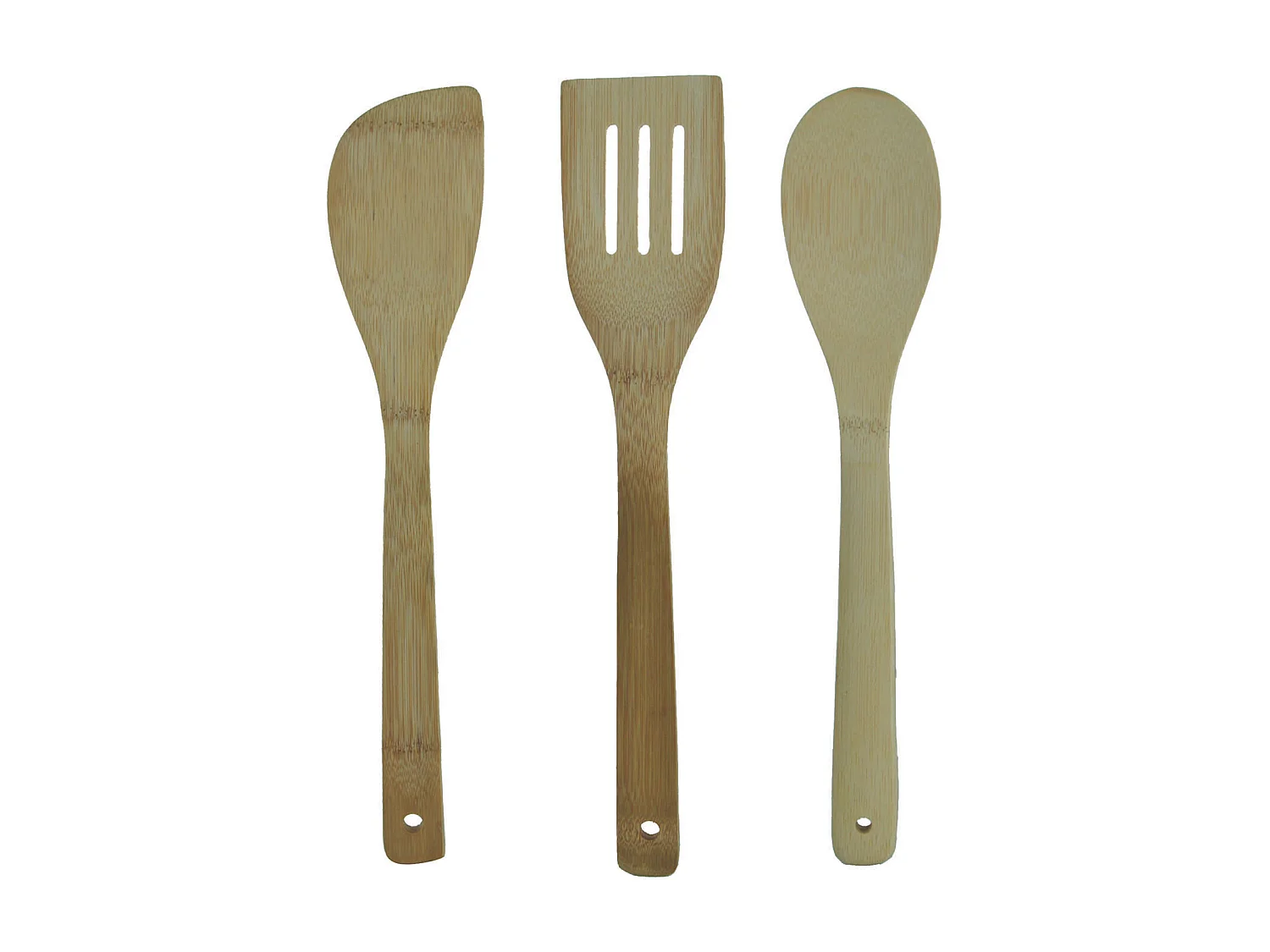 Porte Epices Et Set De 3 Couverts En Bambou