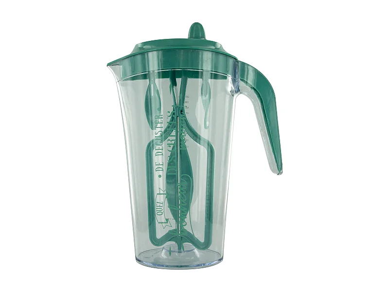 Batteur Manuel 2l Transparent, Vert