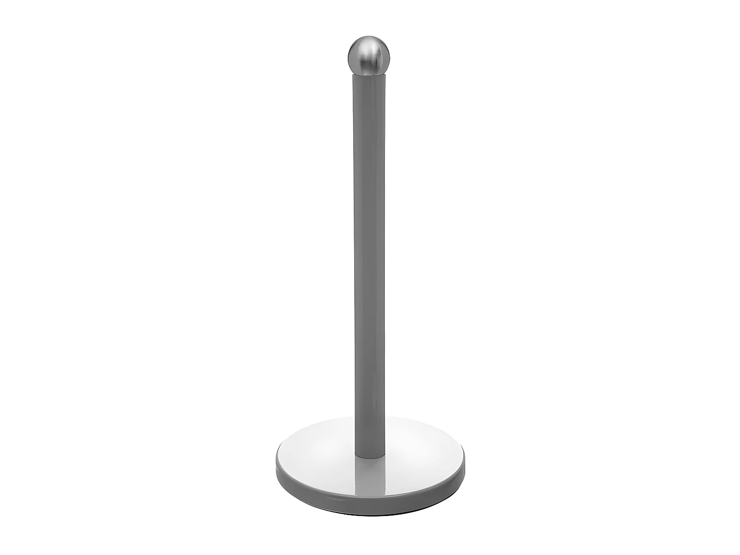 Porte Essuie-Tout Métal "Colors" 34cm Gris