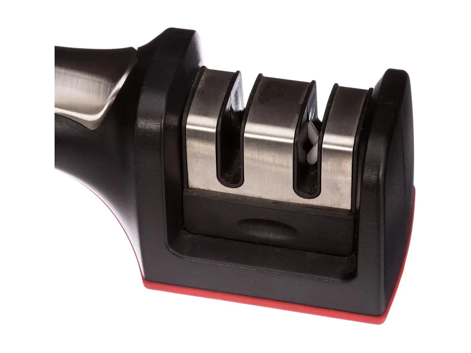 Aiguiseur à Couteaux "Double Fonction" 19cm Noir