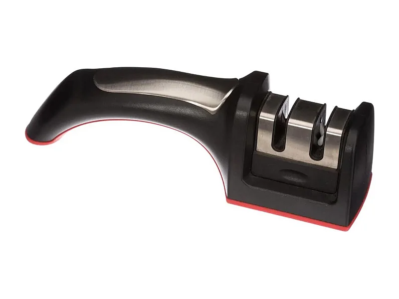 Aiguiseur à Couteaux "Double Fonction" 19cm Noir