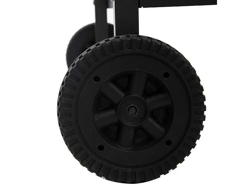 Desserte à Plancha en Métal "Neka" 90cm Noir