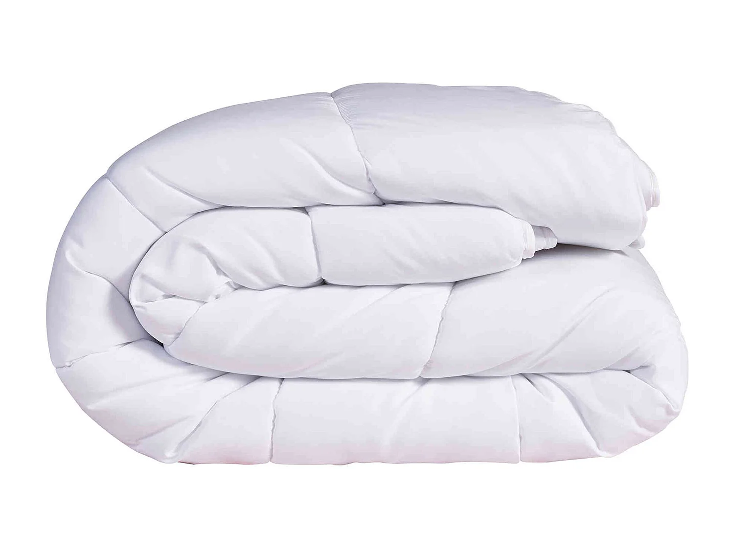 Couette mi-saison recyclée enveloppe microfibre 350g 140x200