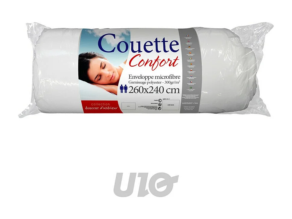 Dekbed Polyester Comfort 260x240cm Wit Zachtheid en Warmte