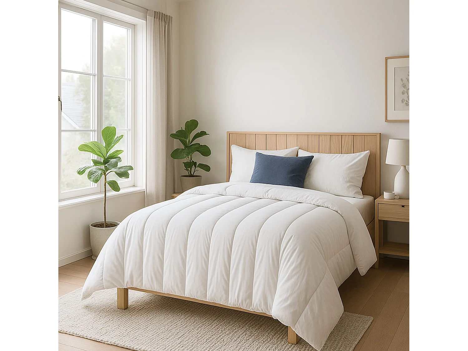 Couette été microfibre 250g 260x240