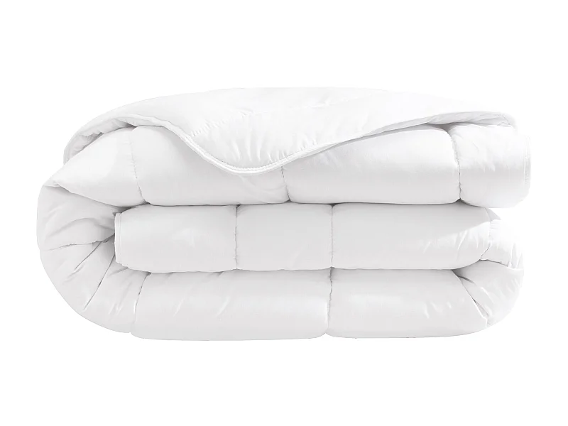 Couette mi-saison éco naturelle enveloppe coton bio 350g Someo 240x220
