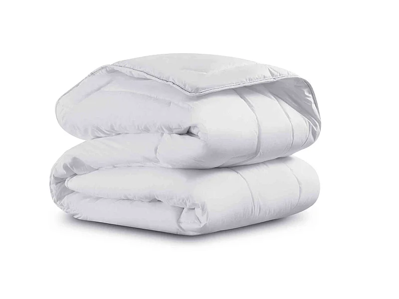 Couette Simmons enveloppe percale 4 saisons 350g - 260x240