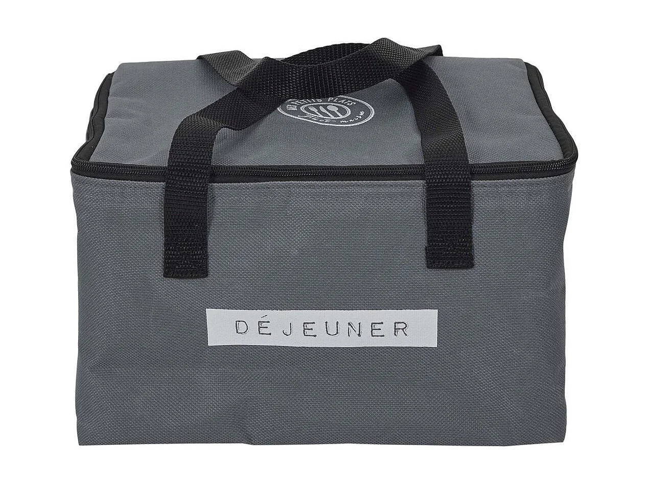 Lunch bag fraicheur 2.6 litres (Lot de 2) Gris