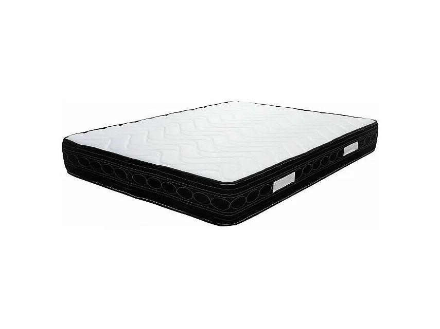 Pack Literie Matelas 140x190 confortex 24 cm d'épaisseur + Sommier offert