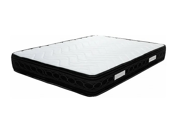 Pack Literie Matelas 140x190 confortex 24 cm d'épaisseur + Sommier offert
