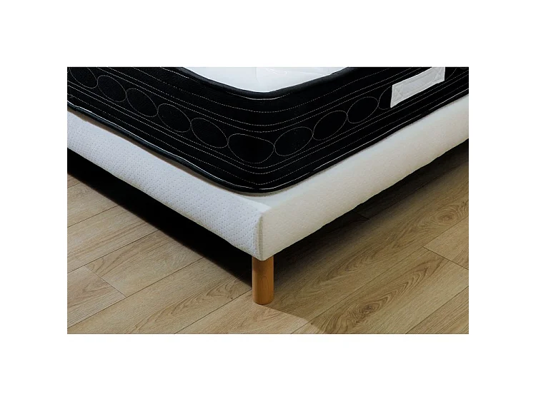 Pack Literie Matelas 140x190 confortex 24 cm d'épaisseur + Sommier offert