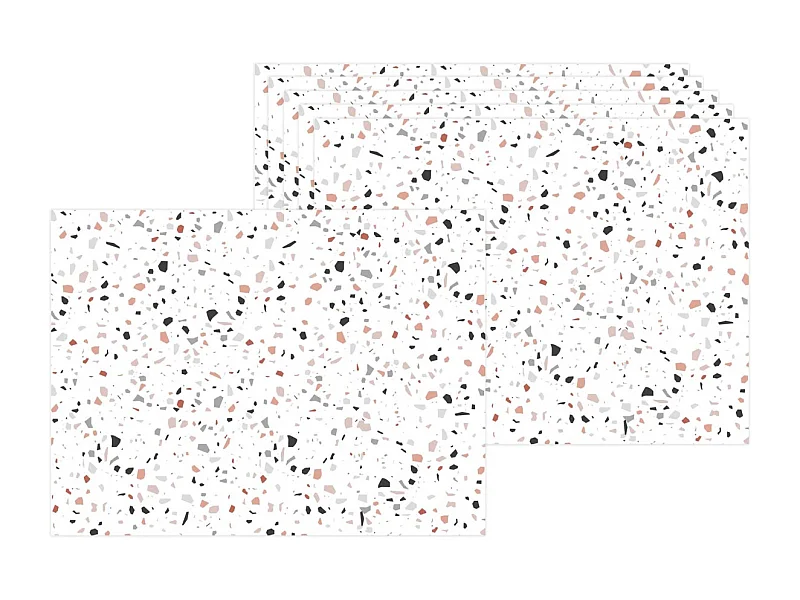 Tovaglietta effetto terrazzo 40 x 30 cm (Set di 6)