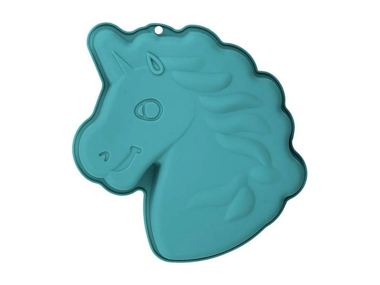 Moule à gâteau en silicone dinosaure et licorne (Lot de 2)