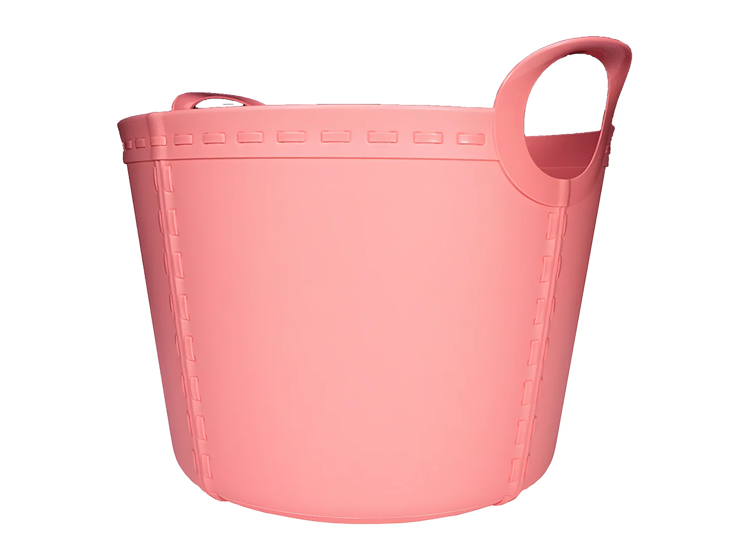 2x panier craft petit 15l rose clair 40x32x28