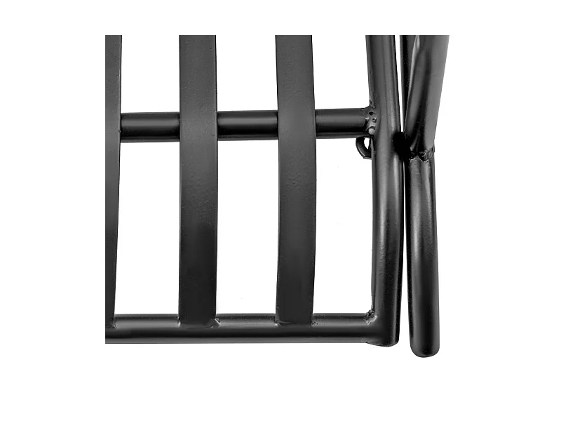 Banc suspendu 2 places MEMPHIS noir