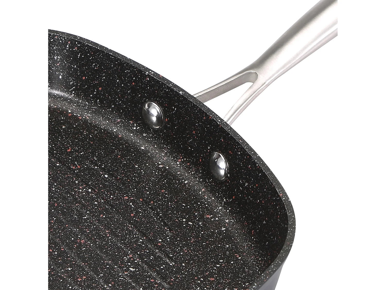 Grill San Ignacio antiadherente negro 28x28 cm