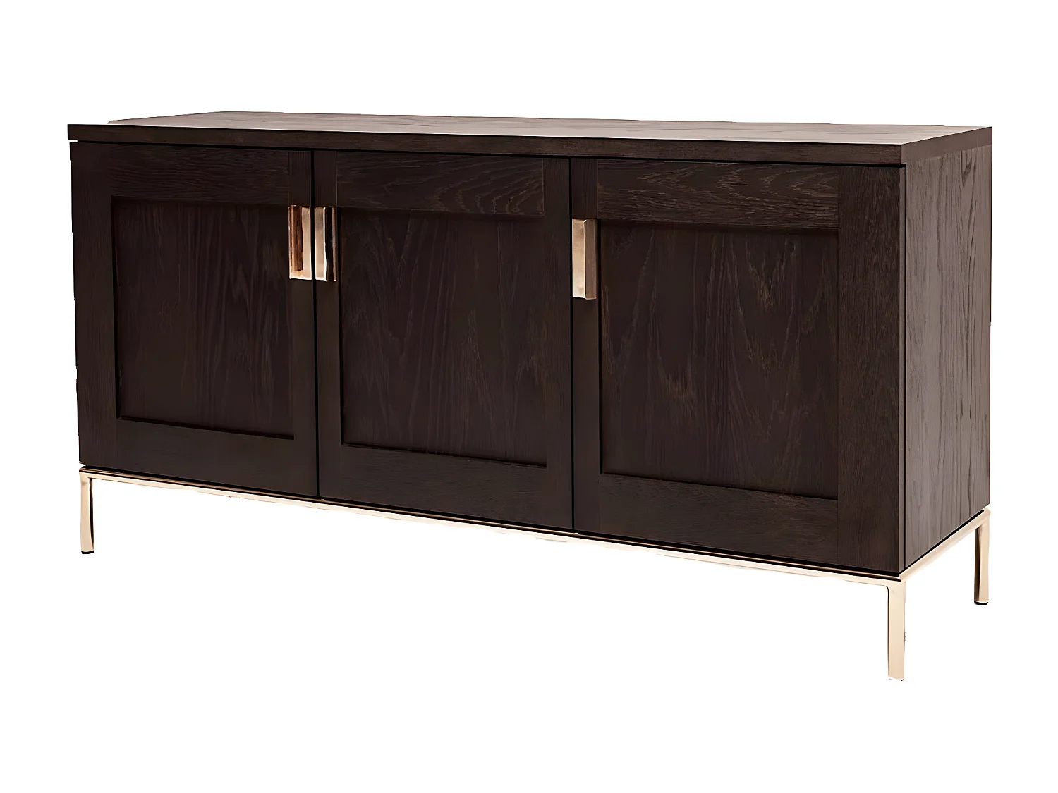 Buffet Design 3 Portes "Pimlico" 150cm Charbon