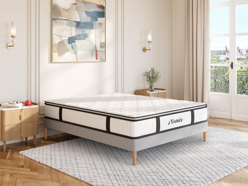 Taschenfederkernmatratze 180 x 200 cm - mit integriertem Topper - 1 Zone - günstig online kaufen