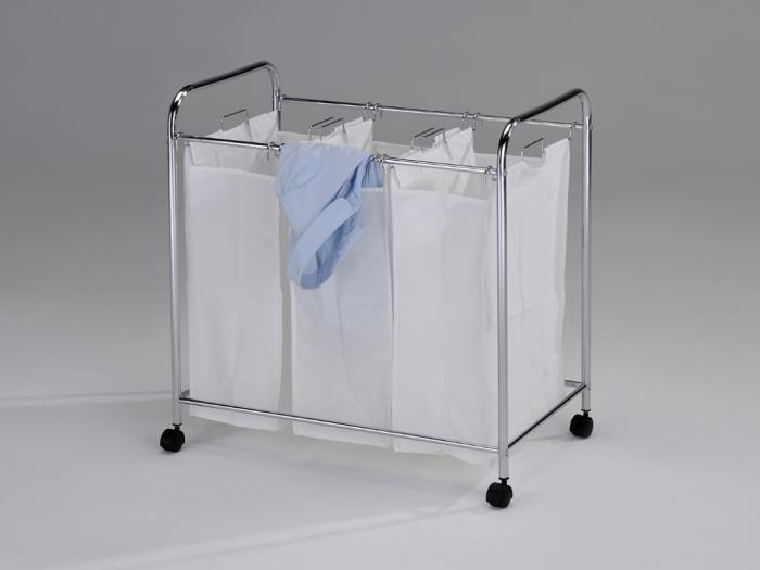 Wäschesortierer Wäschekorb Family - 3 Fächer günstig