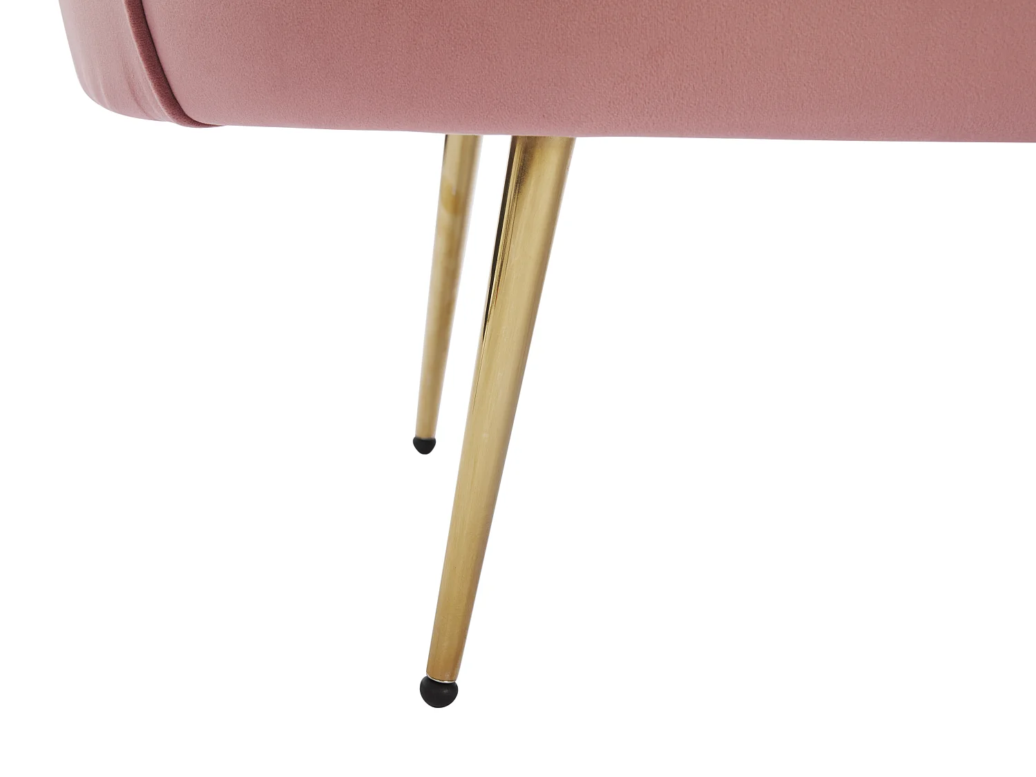 Fotel DANDELION z weluru - Kolor różowy marki Pascal Morabito